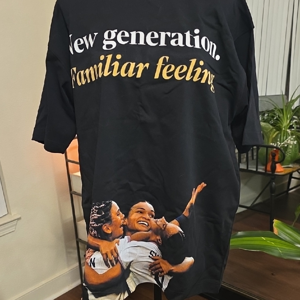 Black Short Sleeve Tee with Graphic Design